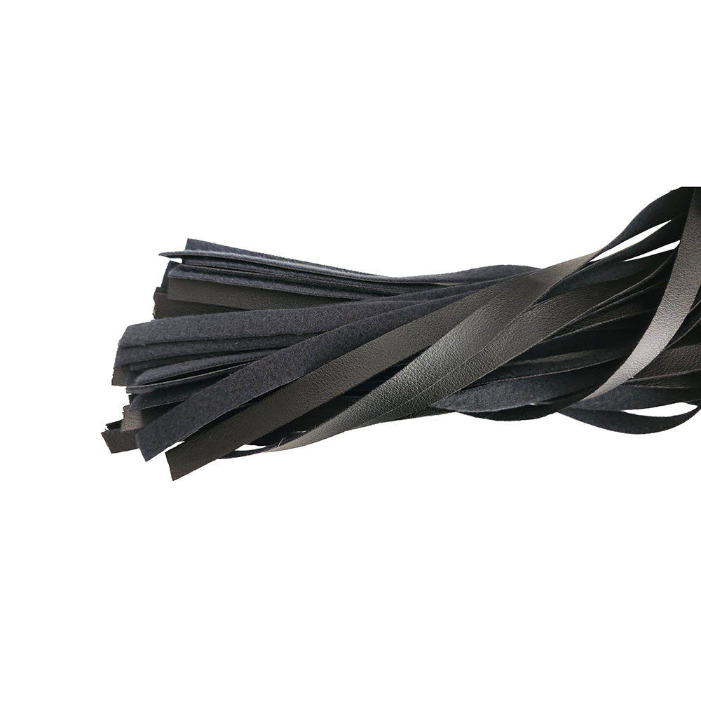 Rouge Fetish Play Vegan Flogger - Black