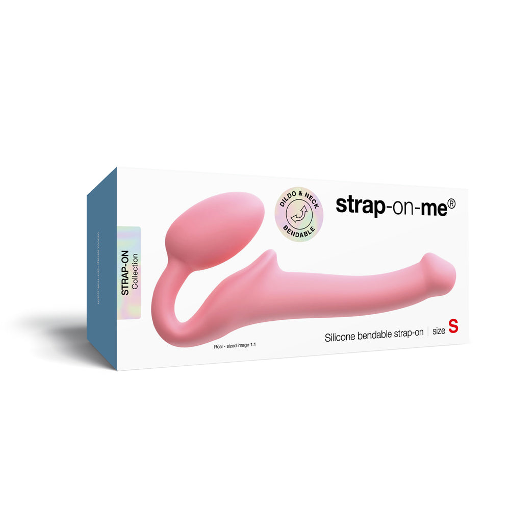 Strap-on-Me Semi-Realistic Bendable Strap-on - Pink SM