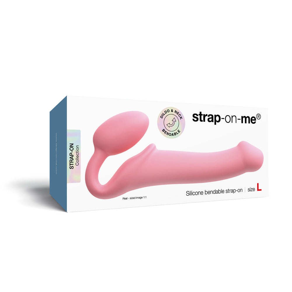 Strap-on-Me Semi-Realistic Bendable Strap-on - Pink