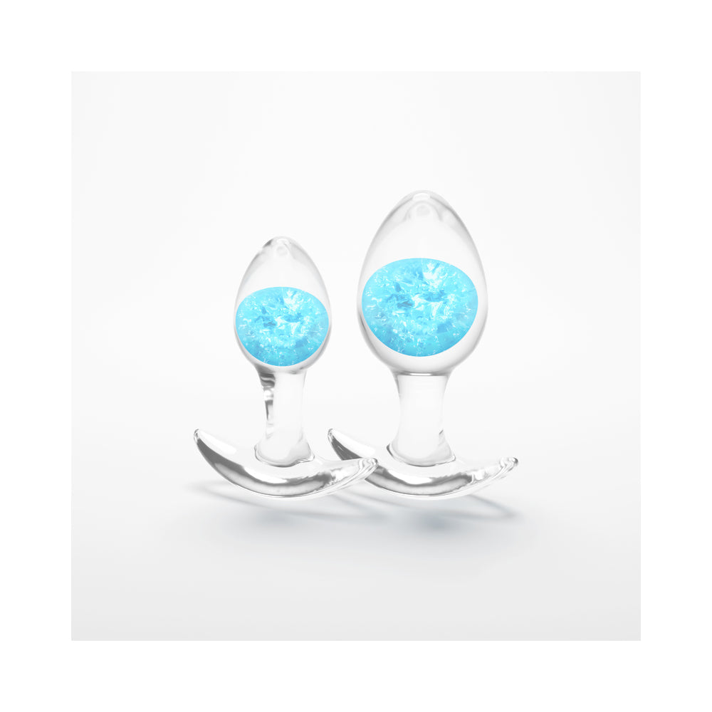 Cosmic Glams 2 pc Plug Kit - Blue