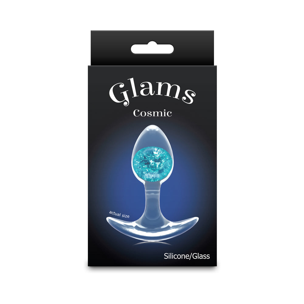 Cosmic Glams Small Plug - Blue