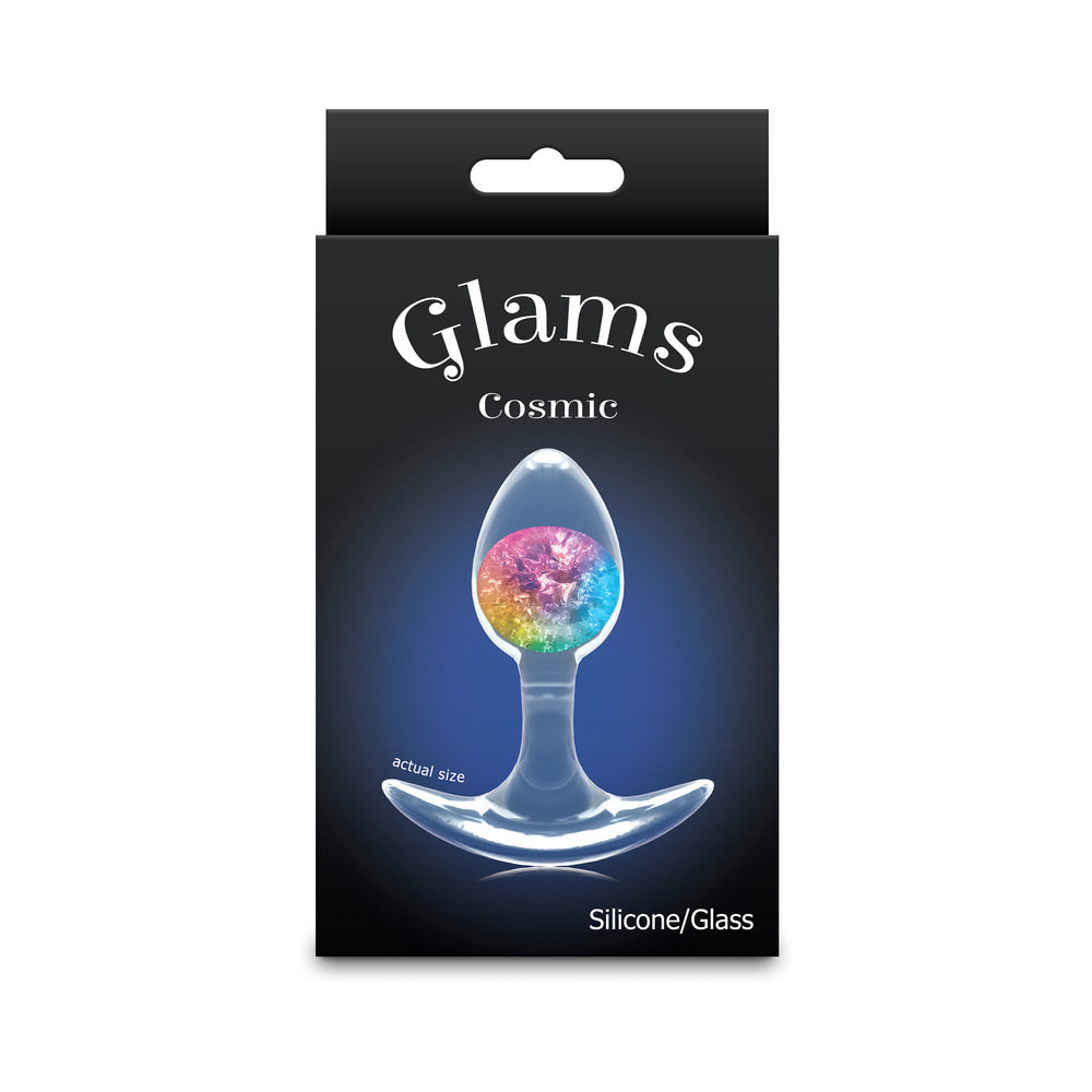 Cosmic Glams Small Plug - Rainbow