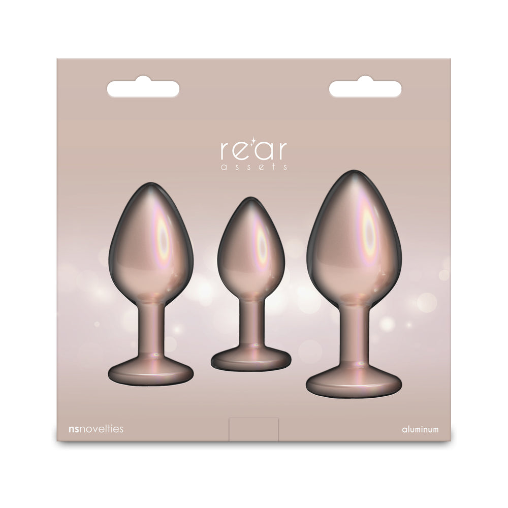 Rear Assets 3 pc Trainer Kit w/Clear Gem - Iridescent Champagne