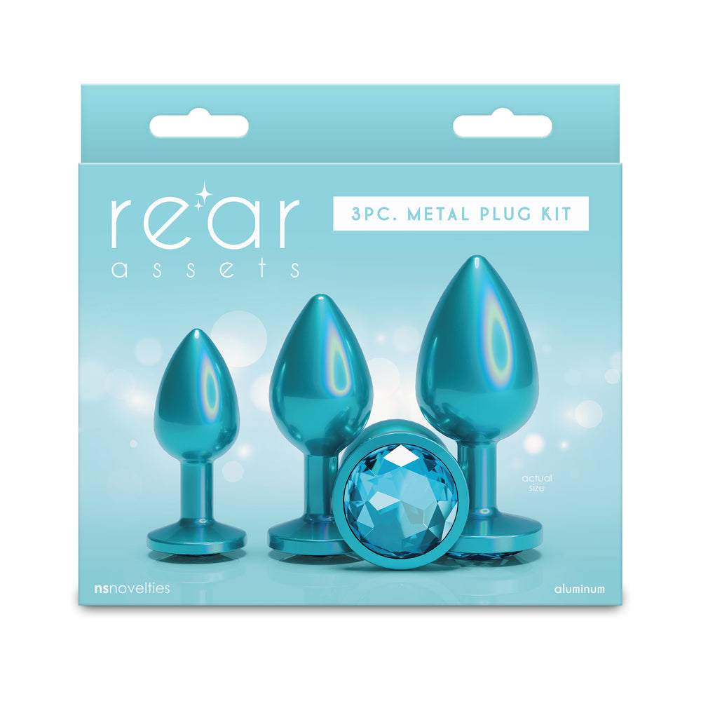Rear Assets 3 pc Trainer Kit w/Teal Gem - Iridescent Teal