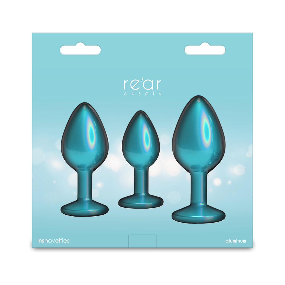 Rear Assets 3 pc Trainer Kit w/Teal Gem - Iridescent Teal