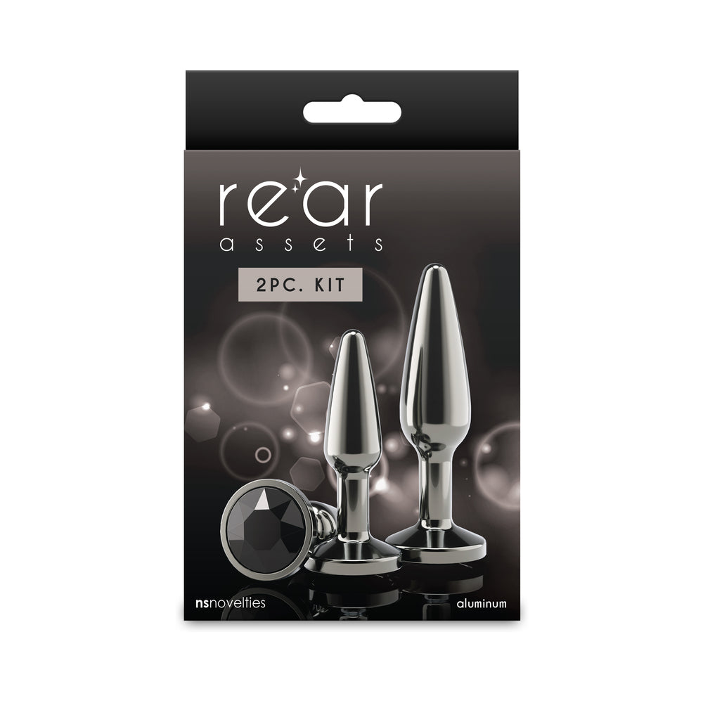 Rear Assets Tapered Trainer Kit Gunmetal - Black