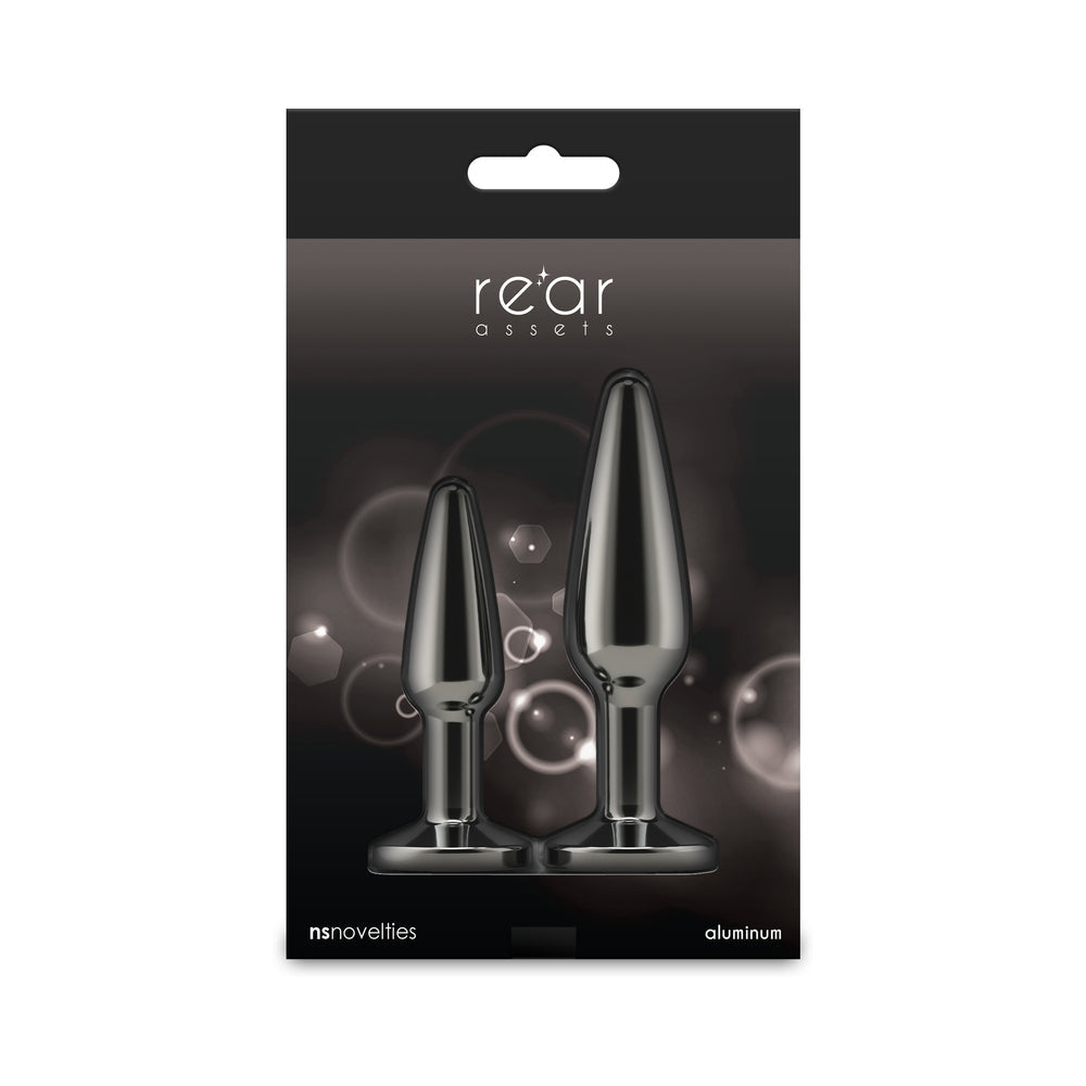 Rear Assets Tapered Trainer Kit Gunmetal - Black