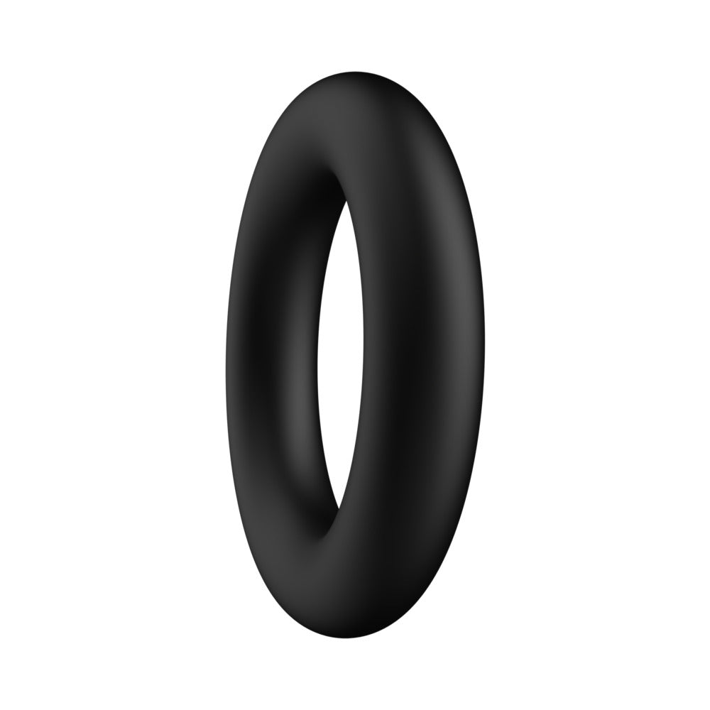 Forto Trio Cock Ring Set - Black