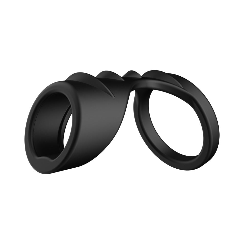 Forto Textured Bridge Cock Sling - Black