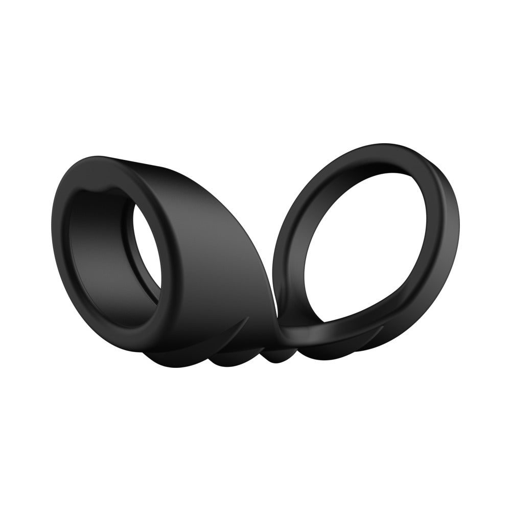 Forto Textured Bridge Cock Sling - Black