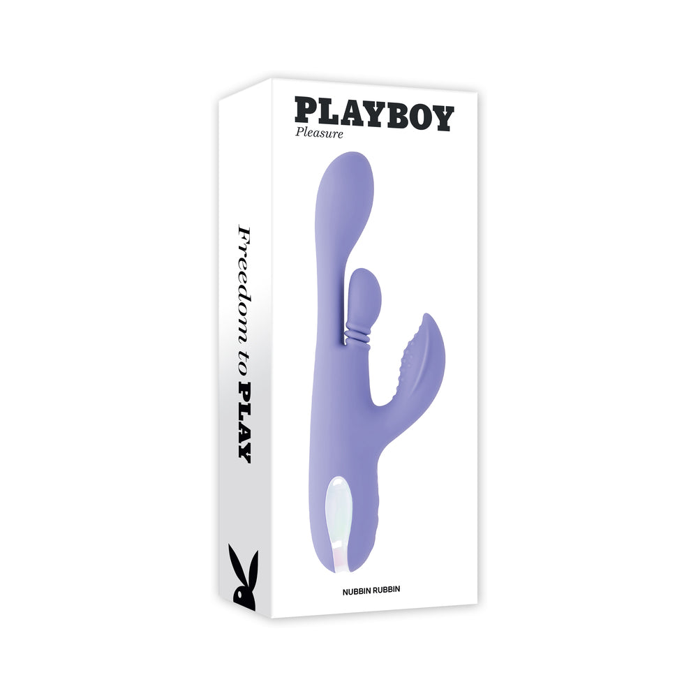 Playboy Pleasures Nubbin Rubbin - Lilac