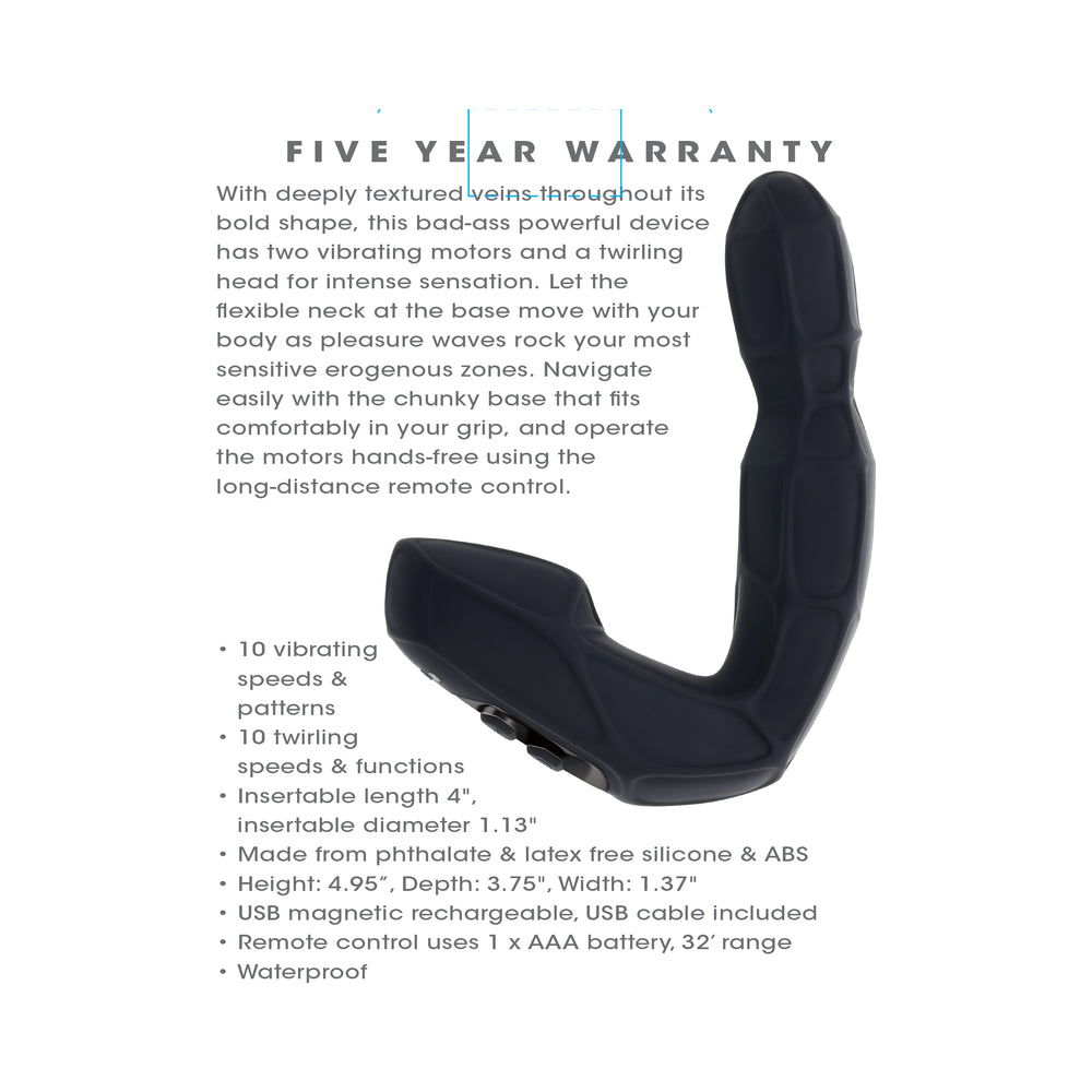 Zero Tolerance Mr. Prostate - Black