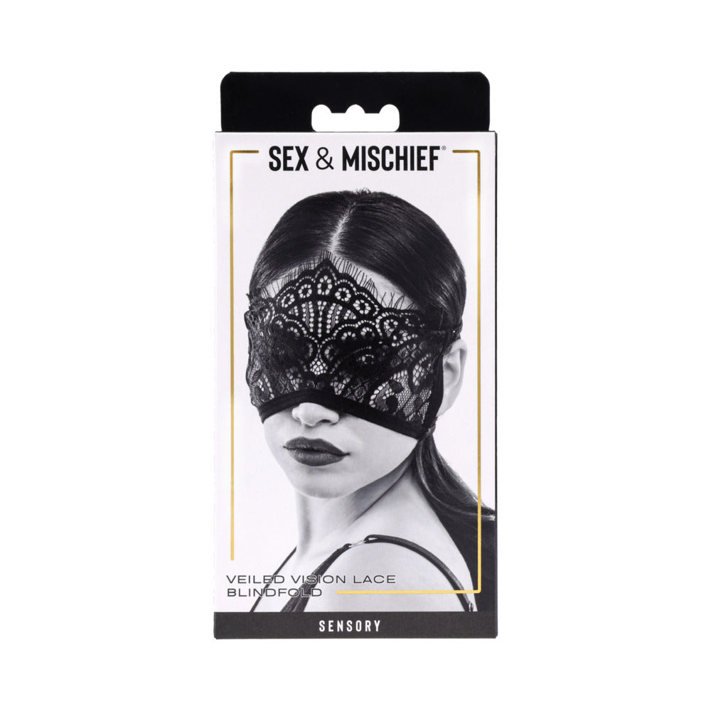 Sex & Mischief Veiled Vision Lace Blindfold