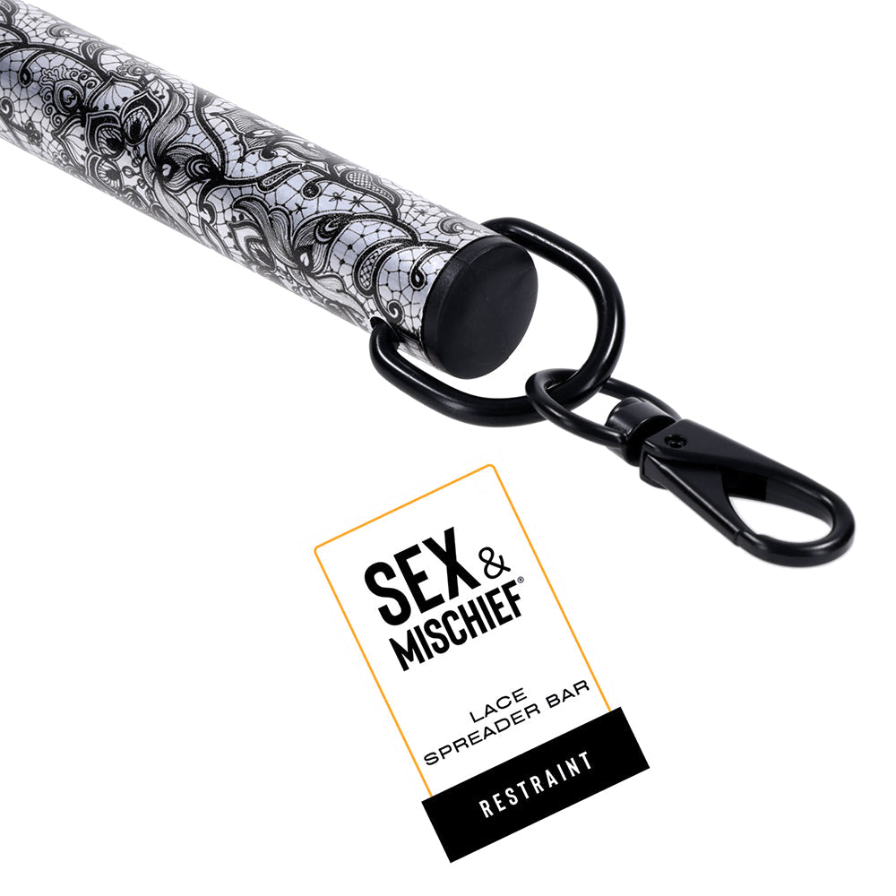 Sex & Mischief Lace Spreader Bar