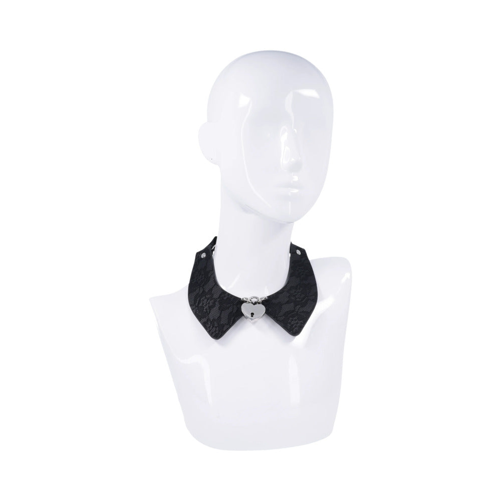 Sex & Mischief Heartbound Lace Day Collar