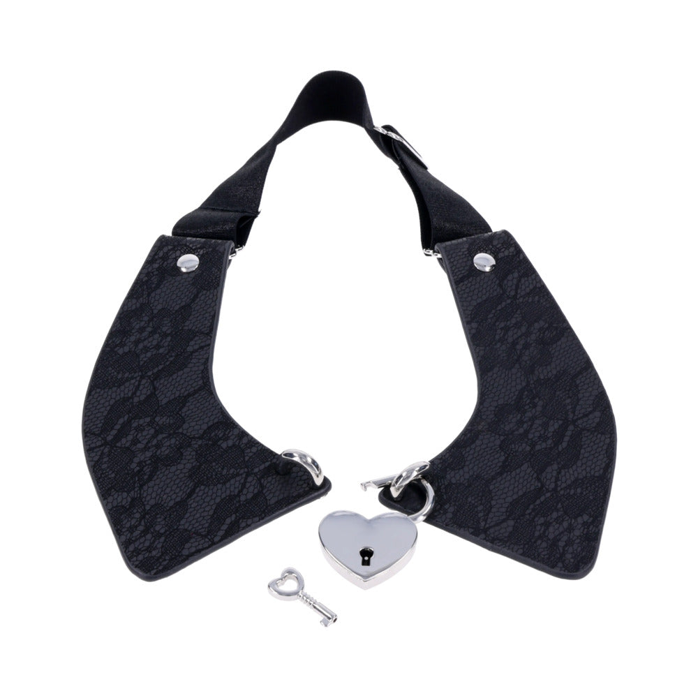 Sex & Mischief Heartbound Lace Day Collar