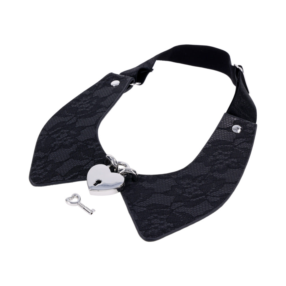 Sex & Mischief Heartbound Lace Day Collar