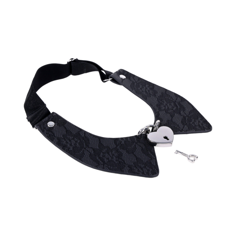 Sex & Mischief Heartbound Lace Day Collar