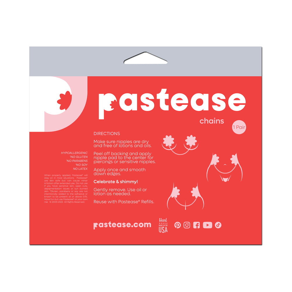 Pastease Chains Disco Weed Leaf - Green O/S
