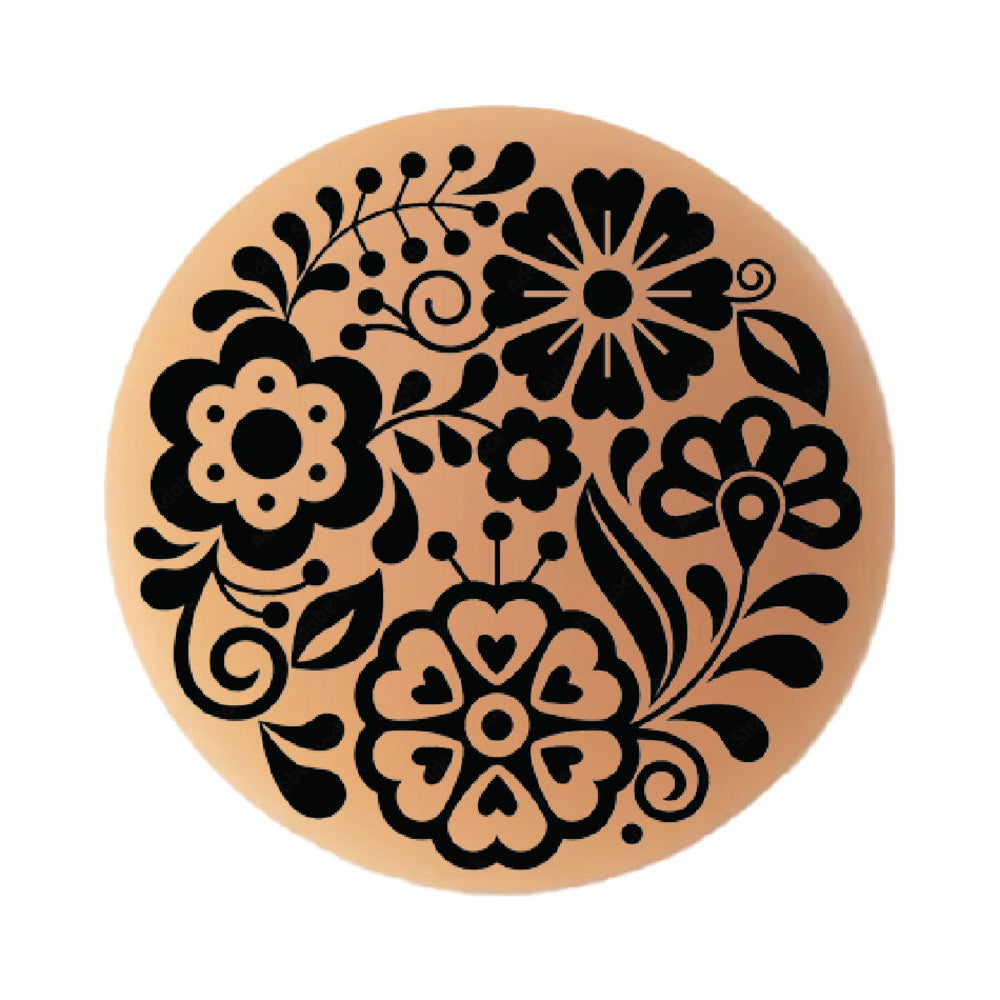 Pastease HALOS Silicone Floral Nipple Covers w/Travel Box - Bloom D+ Cup 10 or More Uses