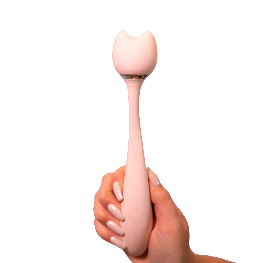 Natalie's Toy Box Purrs Like A Kitten App & Remote Controlled Pleasure Kit - Pink