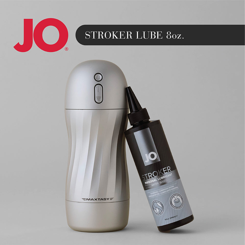 JO Stroker Waterbased Lubricant - 8 oz Bottle