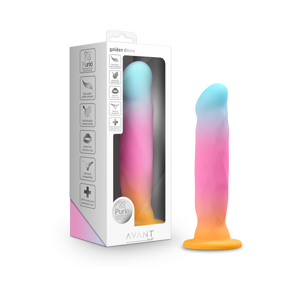 Blush Avant - Golden Dawn - Artisan Silicone Dildo
