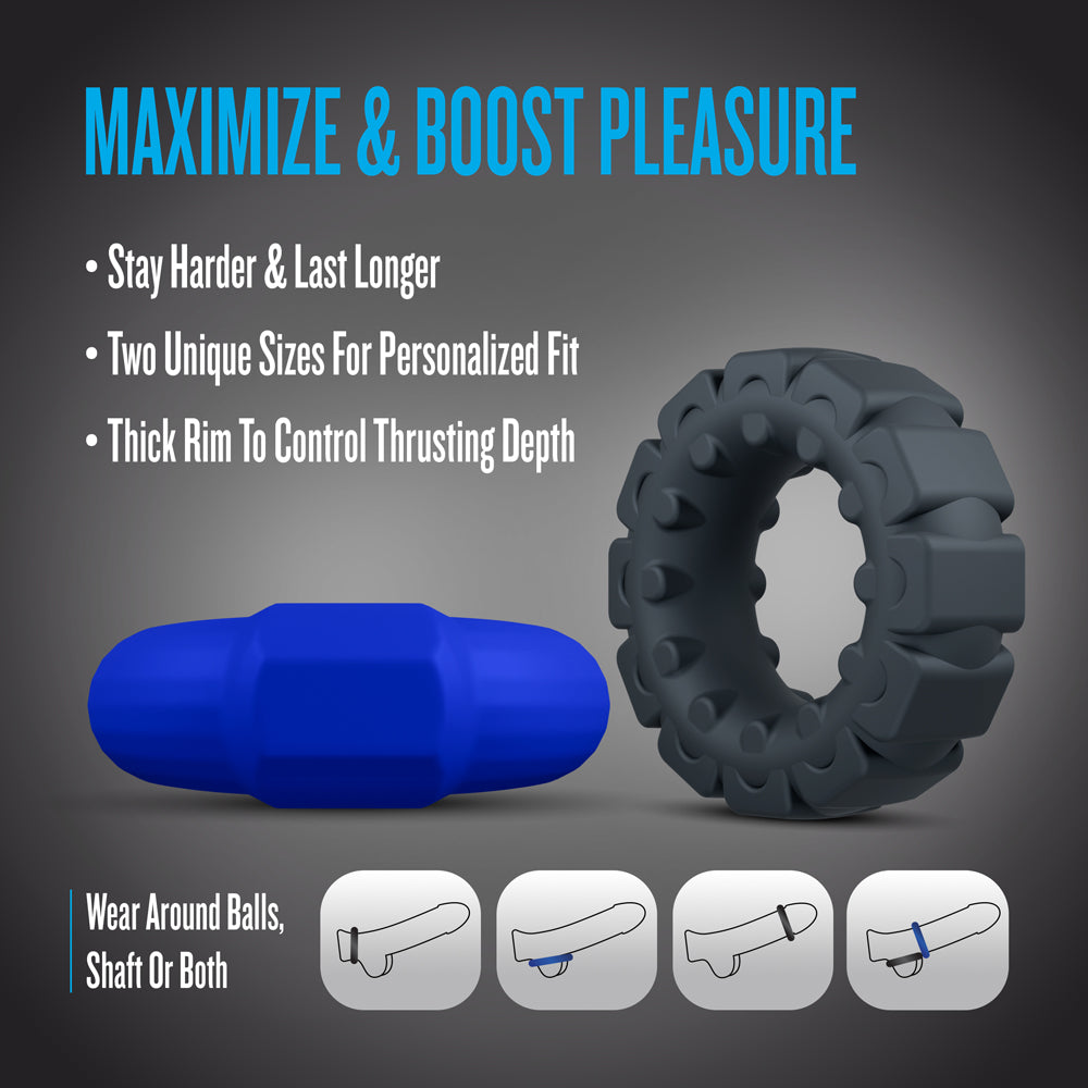 Blush Performance Plus Engage - Black/Blue