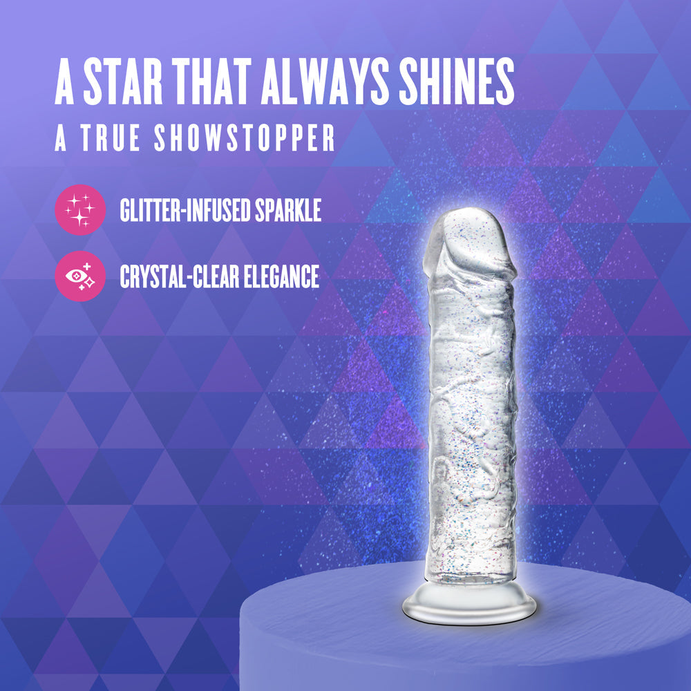 Blush Naturally Yours - Gala - Sparkling Clear Dildo