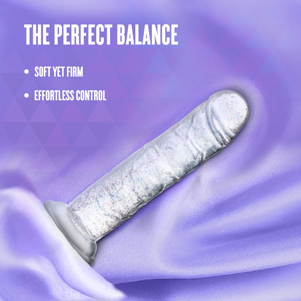 Blush Naturally Yours - Gala - Sparkling Clear Dildo