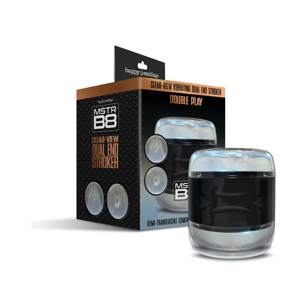 MSTR B8 Double Play Clear-View Dual Ended Stroker
