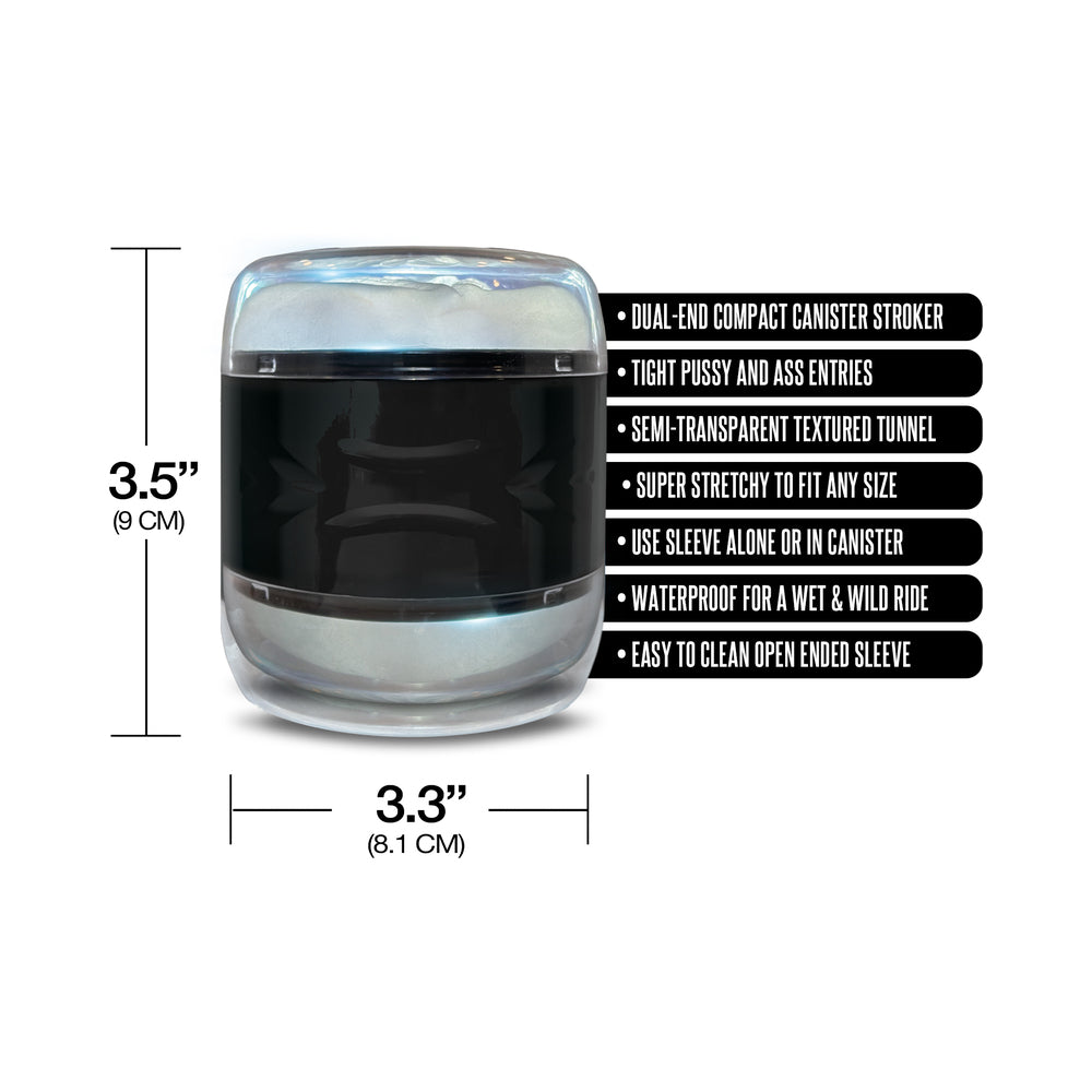 MSTR B8 Double Play Clear-View Dual Ended Stroker
