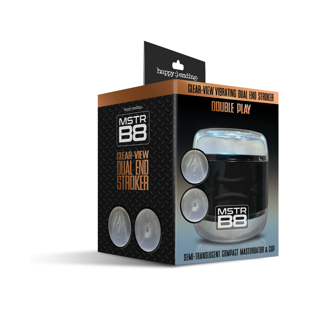 MSTR B8 Double Play Clear-View Dual Ended Stroker