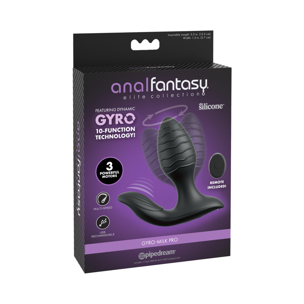 Anal Fantasy Elite Gyro-Milk Pro - Black