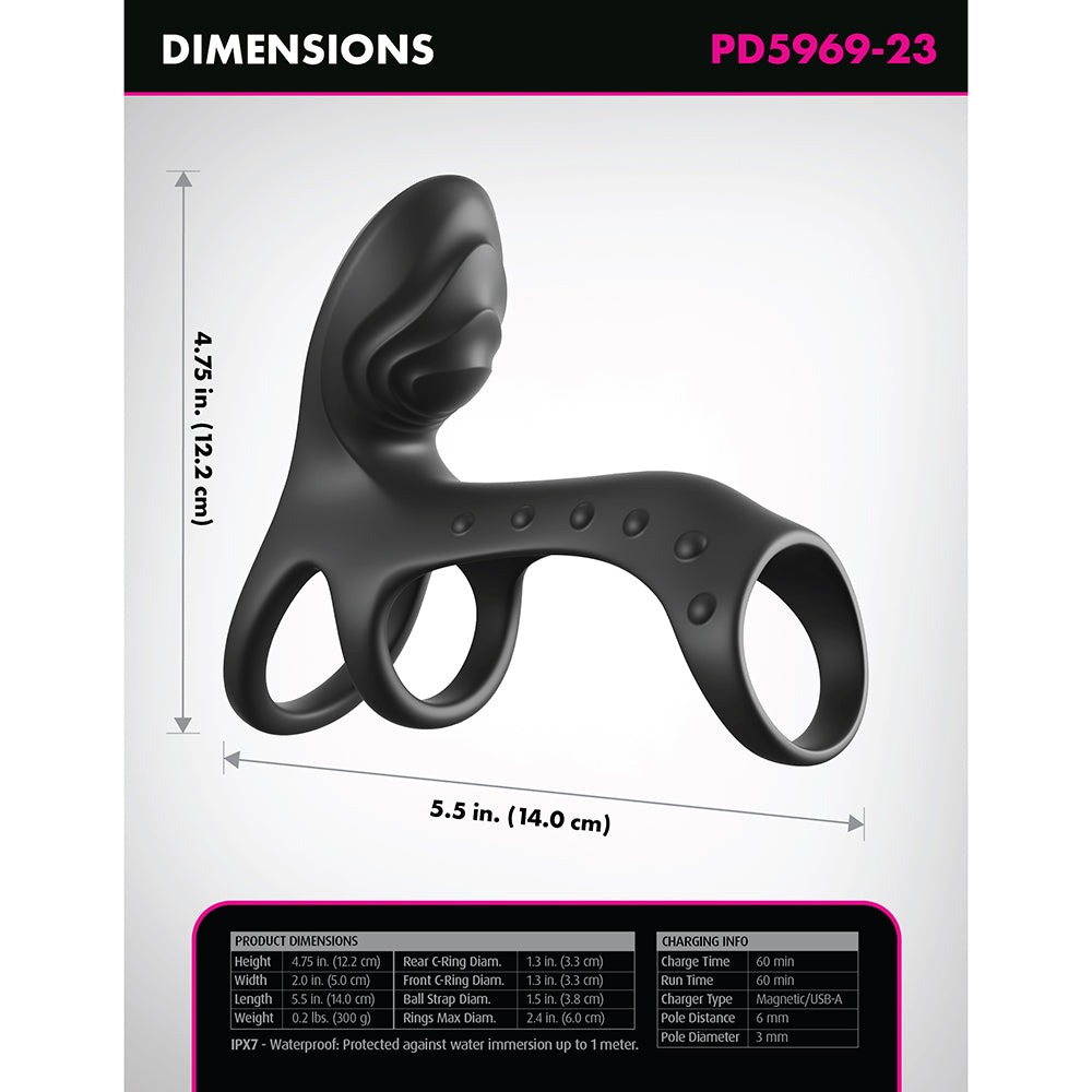 Fantasy C-Ringz Ultimate Couples Cage Pro