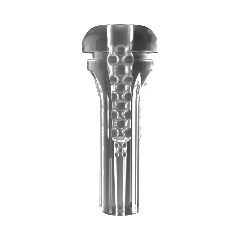 PDX Elite ViewTube XXL See-Thru EZ-Grip LED Stroker - Clear