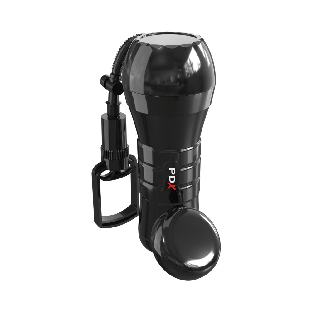 PDX Extreme Wet Pussies Super Sucker XXL Stroker - Brown