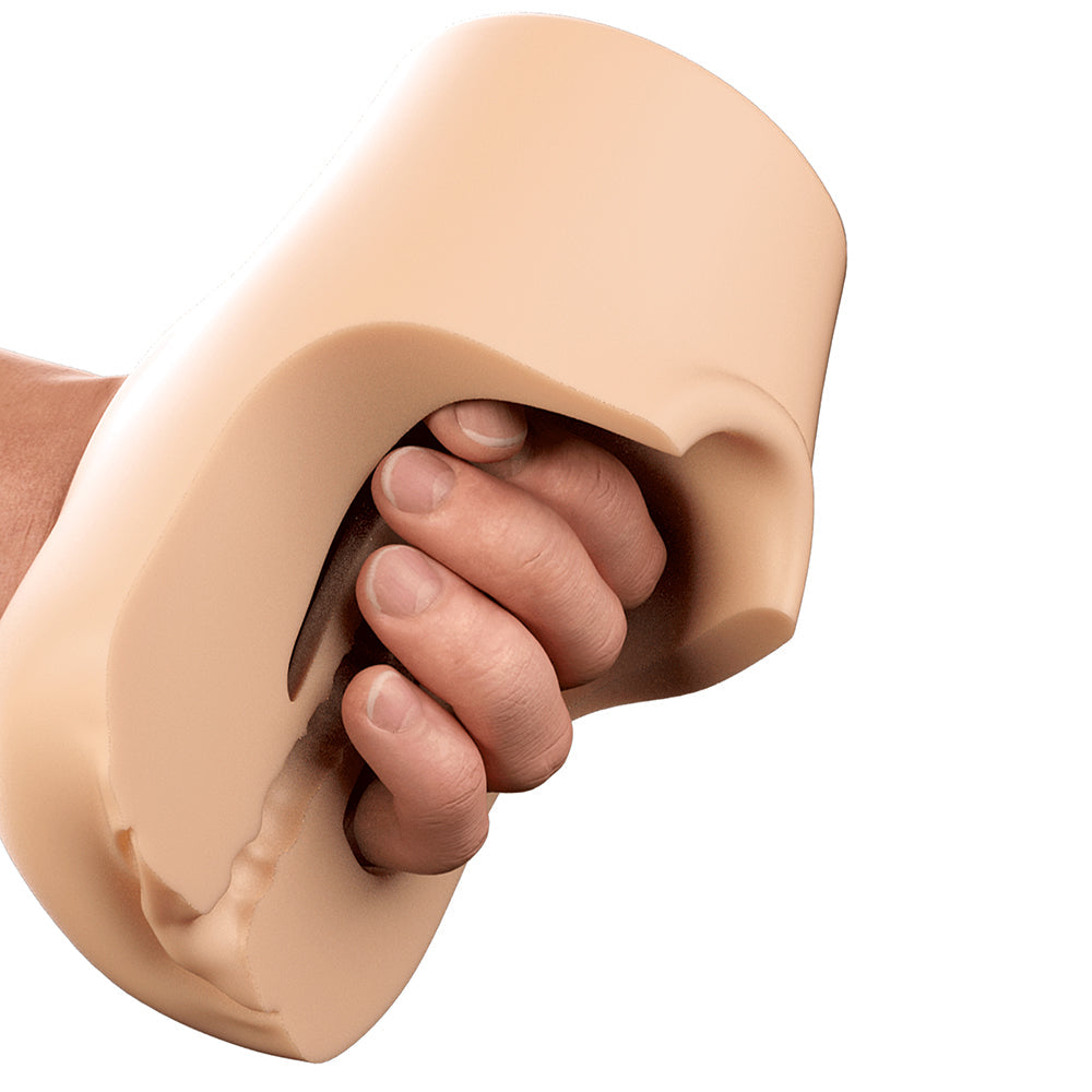 PDX Plus Pussy Pounder Squeeze Stroker-Light