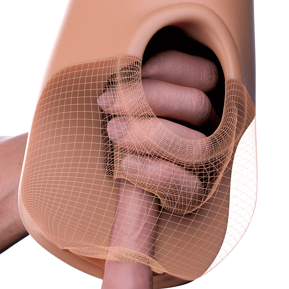 PDX Plus Pussy Pounder Squeeze Stroker-Brown