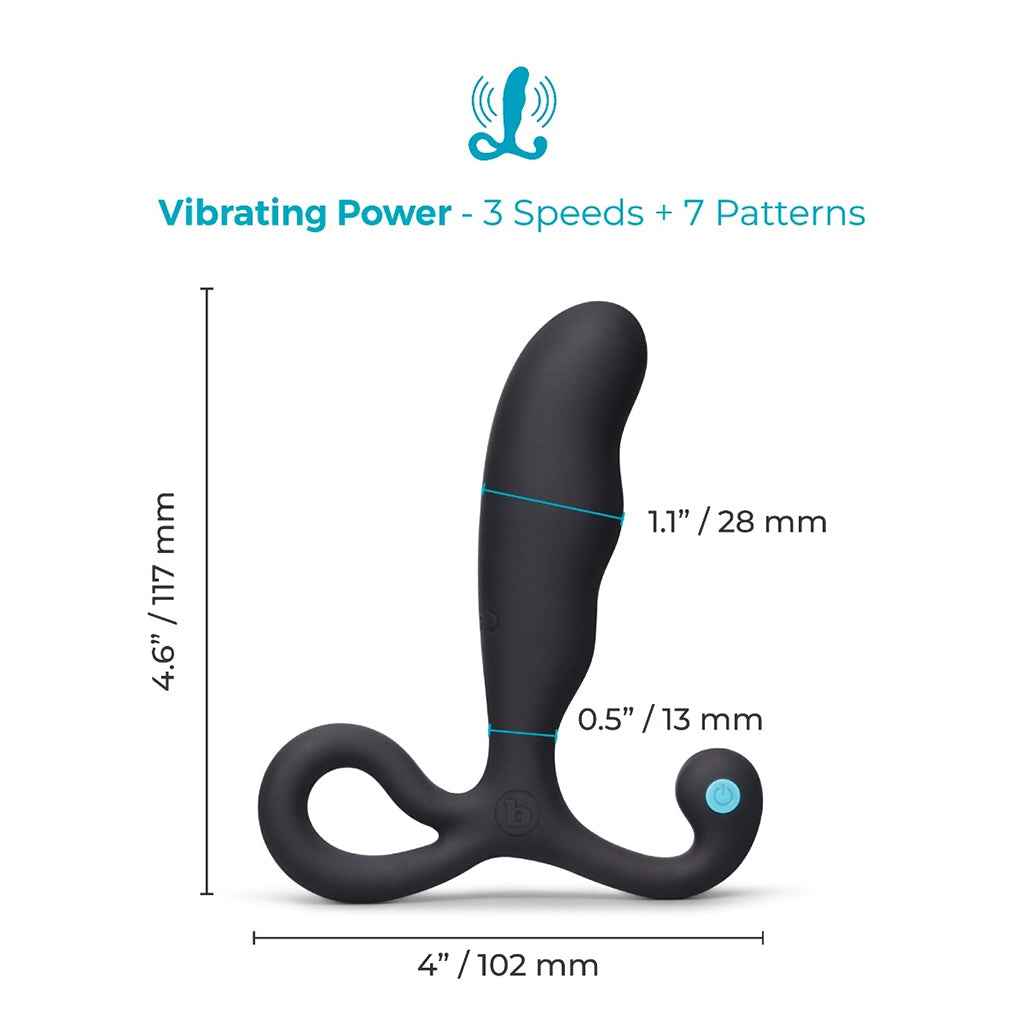 P-Spot Vibing Hands-Free Rechargeable Vibrating Silicone Prostate Massager