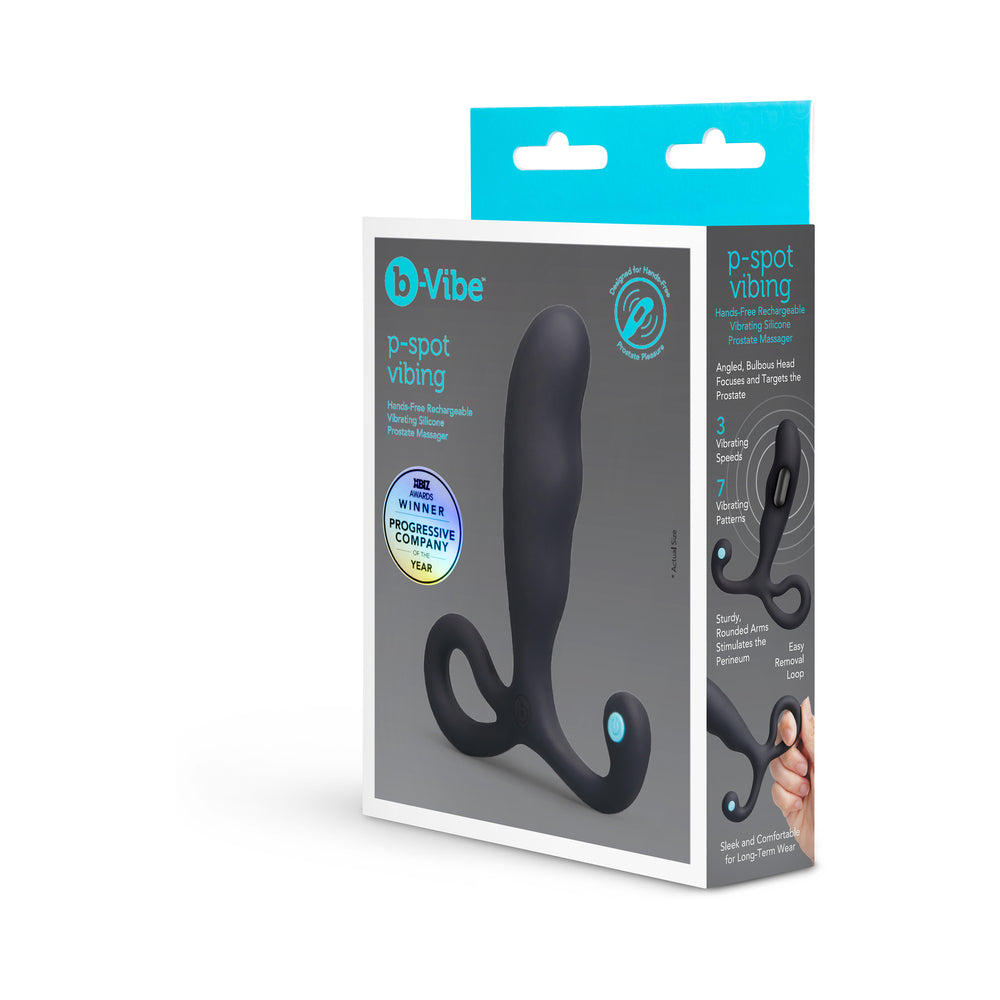P-Spot Vibing Hands-Free Rechargeable Vibrating Silicone Prostate Massager