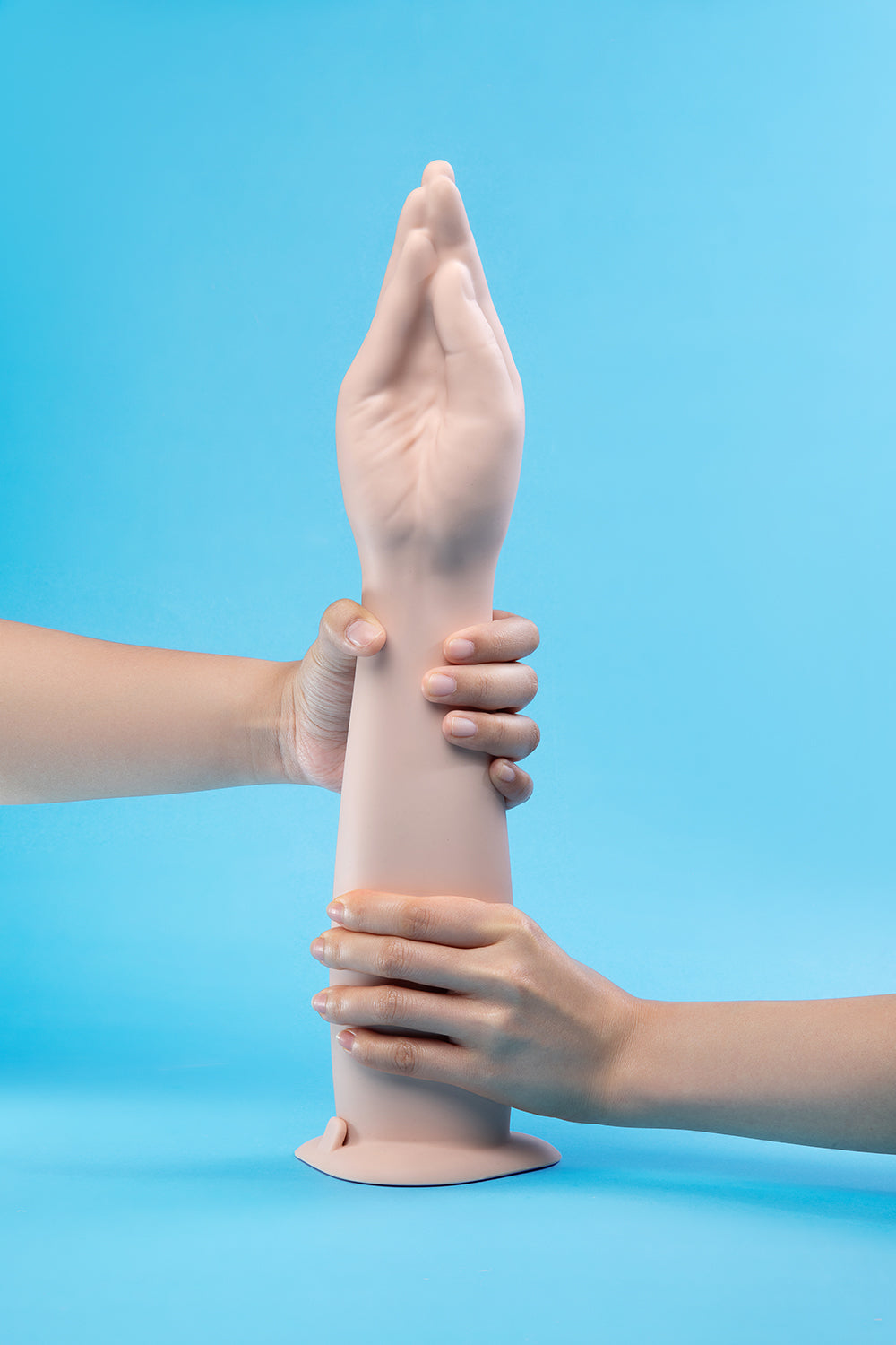 b-Vibe 16.5 Inch Silicone Hand Fisting Dildo w/Suction Base