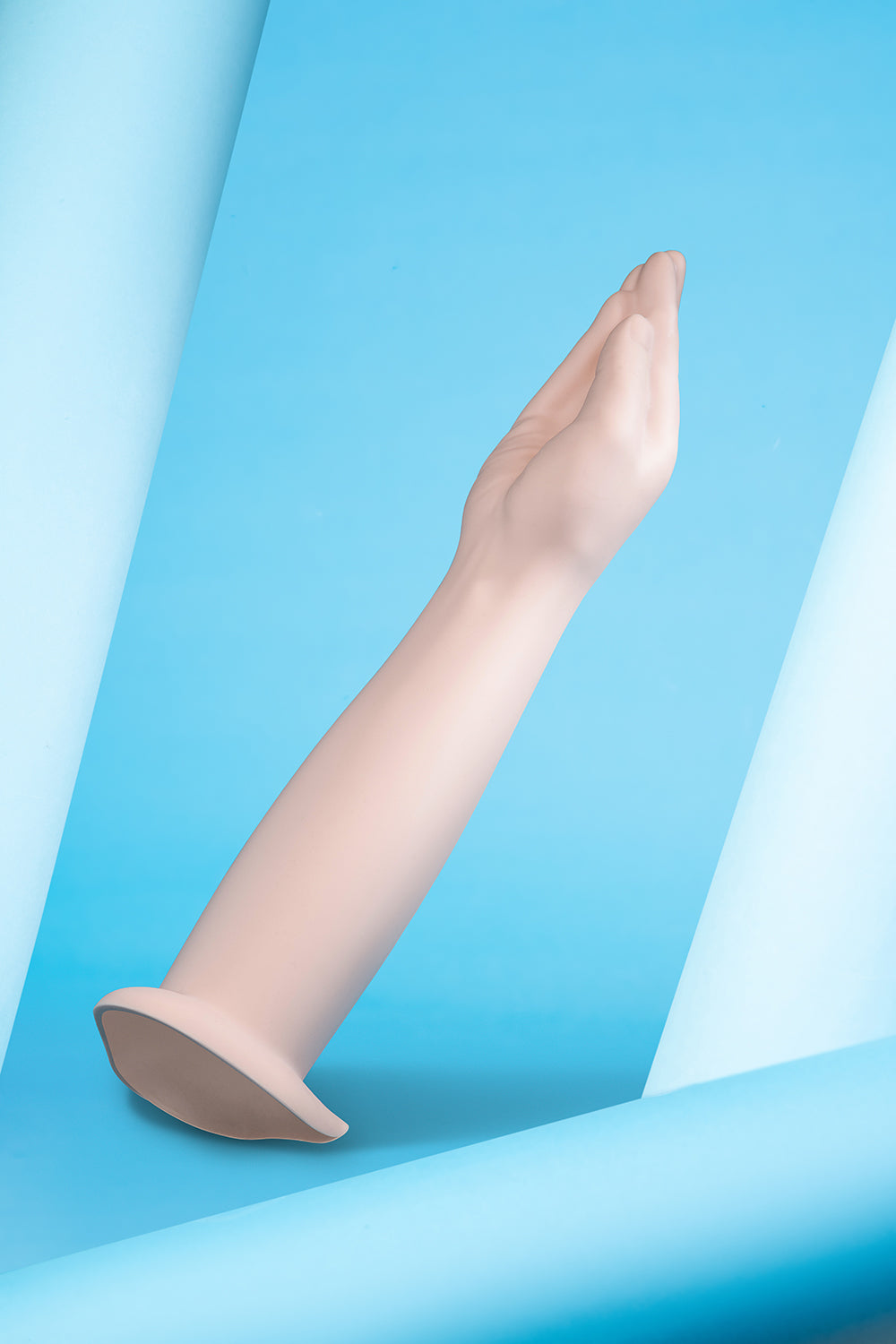 b-Vibe 16.5 Inch Silicone Hand Fisting Dildo w/Suction Base