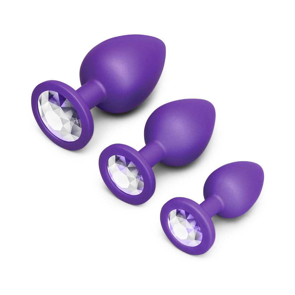 Jeweled Butties Bundle 3-Piece Anal Training Set