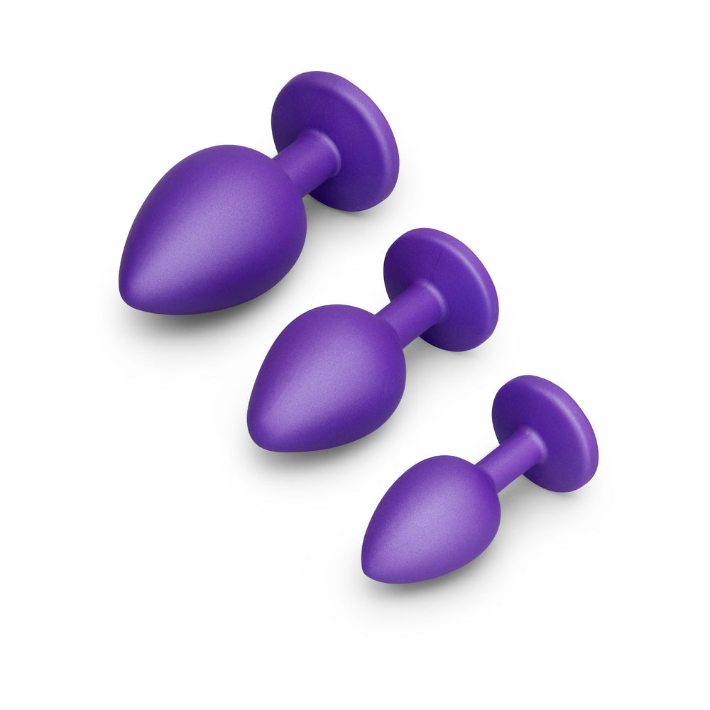 Jeweled Butties Bundle 3-Piece Anal Training Set