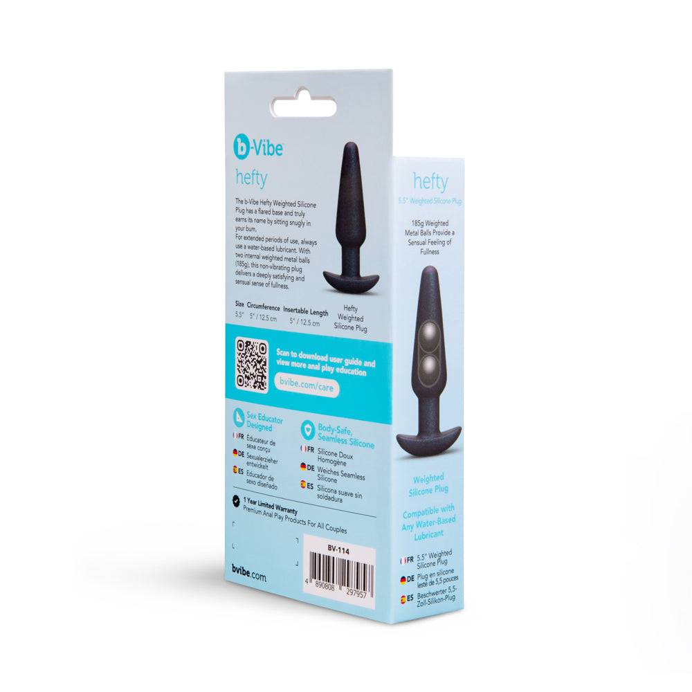 Hefty Weighted Silicone Plug
