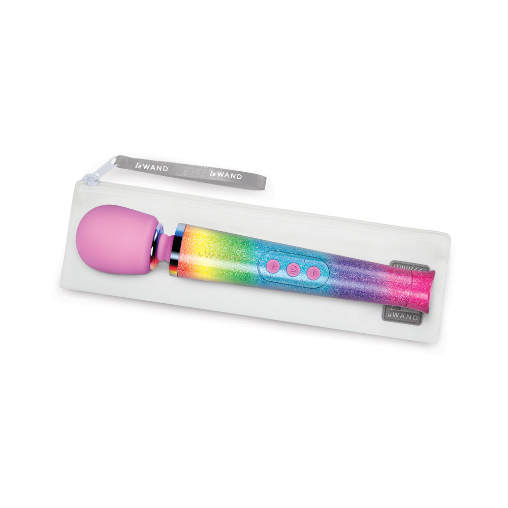 Le Wand Petite Rechargeable Vibrating Massager - Rainbow