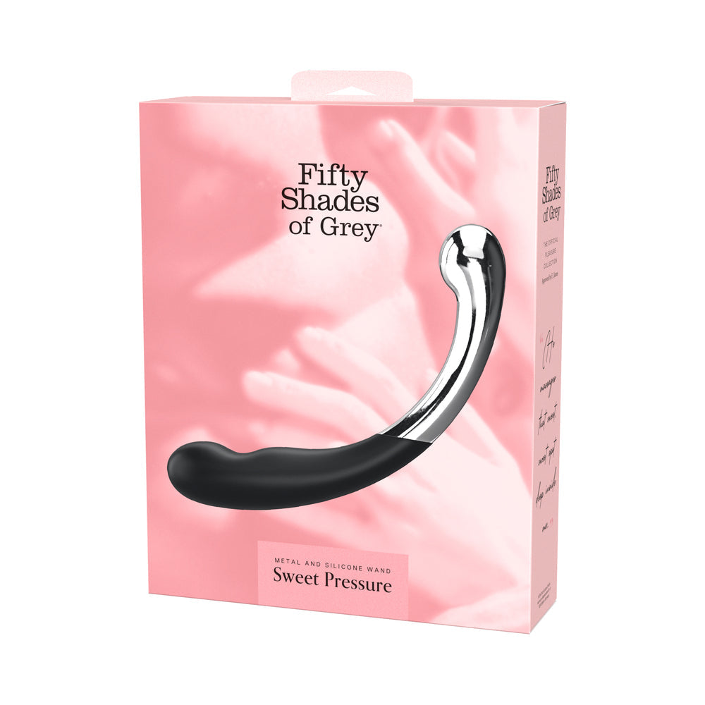 Fifty Shades of Grey Sweet Pressure Metal & Silicone Wand