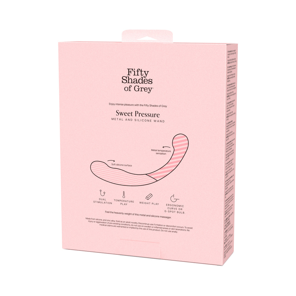 Fifty Shades of Grey Sweet Pressure Metal & Silicone Wand