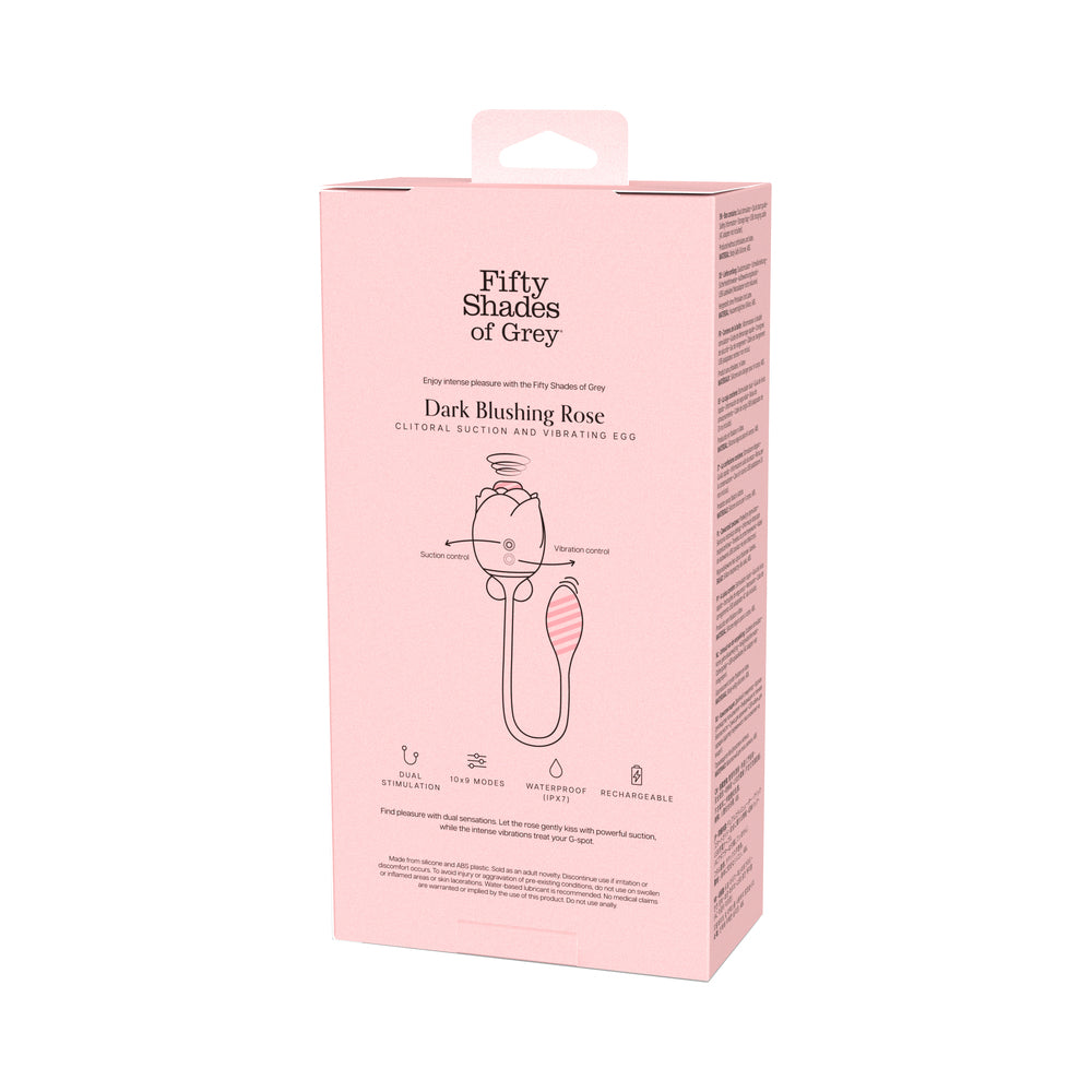 Fifty Shades of Grey Dark Blushing Rose Dual Stimulator